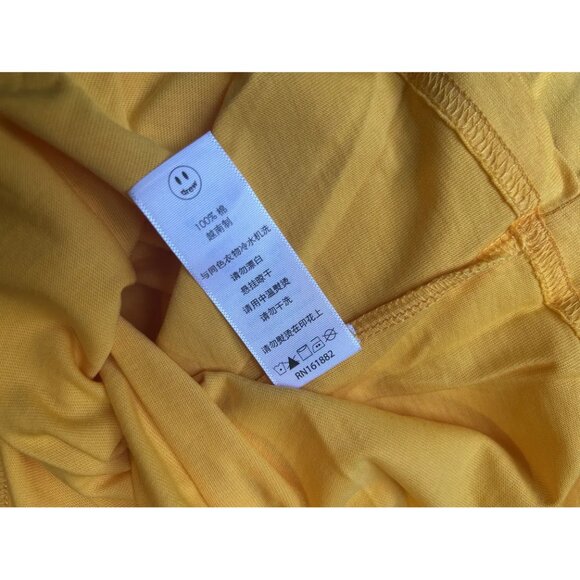 NWOT Drew House Floral Drew T-Shirt, Yellow Large - Picture 6 of 7